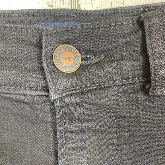 Hollister Ultra High Rise Short 3" Classic Stretch black 26 summertime picnic - Picture 3 of 8